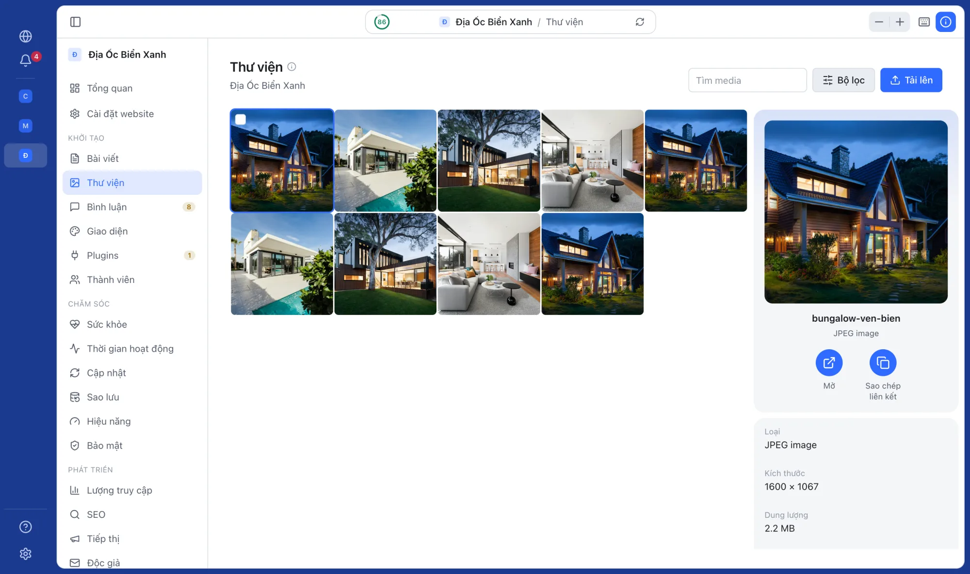 Thư viện media — Apollo